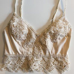 Billabong Intimates Crochet Bralette Crop Top